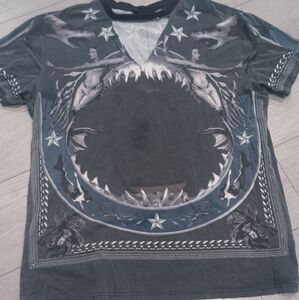 Givenchy Shark And Mermaid Tee